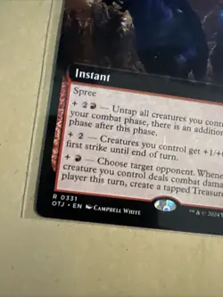 MTG Great Train Heist OTJ 0331 R NM Regular Extended Art - Image 3