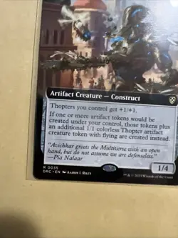 MTG Stridehanger Automation DRC 0035 R NM Regular Extended Art - Image 3