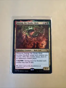 MTG Anzrag, the Quake-Mole MKM 0186 M NM Regular - Image 1