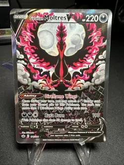 Galarian Moltres V (Alternate Full Art) 177/198 Chilling Reign Pokemon TCG 2021 - Image 1