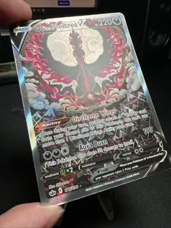 Galarian Moltres V (Alternate Full Art) 177/198 Chilling Reign Pokemon TCG 2021 - Image 2