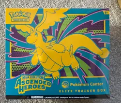 Ascended Hero’s Pokemon Center Elite Trainer Box - Brand New Sealed ETB - Image 1