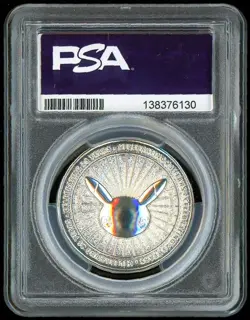 2021 Pokemon Celebration Coin Hoenn Treecko Torchic Mudkip ~ *POP 1 ~ PSA 10 - Image 2
