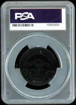 2020 Pokemon Battle Academy Promo Coin Pikachu Mewtwo Charizard ~ PSA 10 GEM - Image 2
