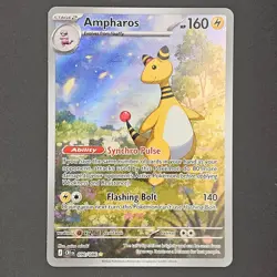 Ampharos Illustration Rare 090/086 Pokemon Chaos Rising English NM - Image 1