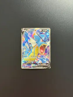 Pokemon Gyarados V Full Art Ultra Rare Holo Basic 171/203 SWSH07 Evolving Skies - Image 1