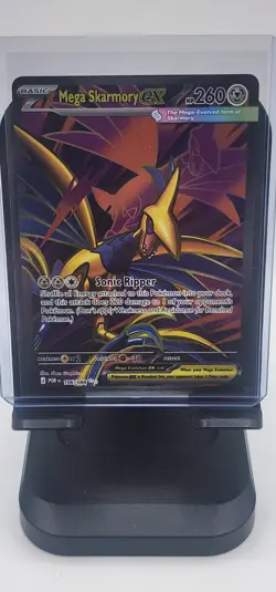 Mega Skarmory ex Ultra Rare Full Art 106/088 Perfect Order Pokemon TCG - Image 1