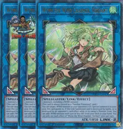 Yugioh! 3x Wynn the Wind Charmer Verdant RA03-EN045 Ultimate Rare 1st Ed NM - Image 1