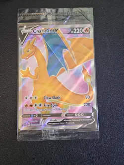 Charizard V SWSH050 SWSH: Sword & Shield Promo Cards Holo SEALED - Image 1