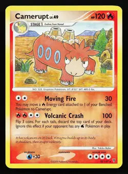Camerupt 18/147 Rare Supreme Victors Pokemon Card - Image 1