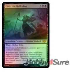 Foil Gisa, The Hellraiser M/NM Magic MTG Outlaws Of Thunder Junction - Image 1