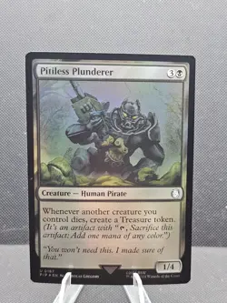 Pitiless Plunderer Universes Beyond: Fallout Foil 187 - Image 1