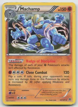Machamp (Cosmos Holo) 049/101 Holo Promo Blister Exclusives Pokemon Holo HP - Image 1