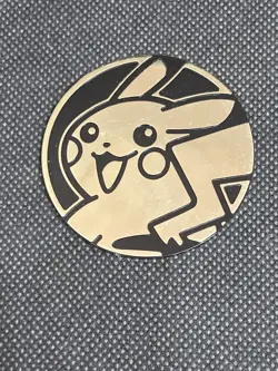 Pokemon Pikachu Gold Jumbo Coin - Image 1