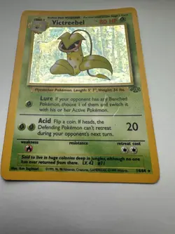 Pokemon Victreebel Holo Jungle 14/64 – WOTC 1999 Vintage – LP Good Condition - Image 3