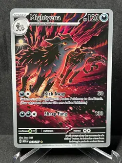 Mightyena 243/217 Illustration Rare Ascended Heroes Pokemon Near Mint - Image 1