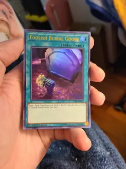 Yugioh Foolish Burial Good BLRR-EN095 1st Ultra Rare - Image 1