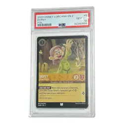 Disney Lorcana EN 2 Dopey - Always Playful #6 FOIL PSA 10 - Image 1