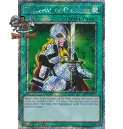 Yugioh! 1x Nobleman of Crossout RA03-EN102 Platinum Secret Rare 1st Ed NM - Image 1