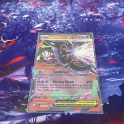 Mega Floette EX 035/086 Chaos Rising Rare Holo English Pokemon TCG Card 2016 NM - Image 1
