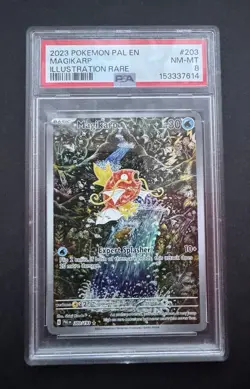 *PSA 8* Magikarp 203/193 - Paldea Evolved - Special Illustration Rare SIR Card - Image 1