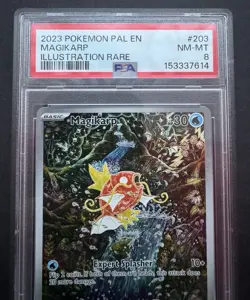 *PSA 8* Magikarp 203/193 - Paldea Evolved - Special Illustration Rare SIR Card - Image 2