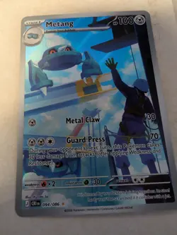 Metang - 094/086 - Chaos Rising - Illustration Rare - Pokemon Card - Image 1