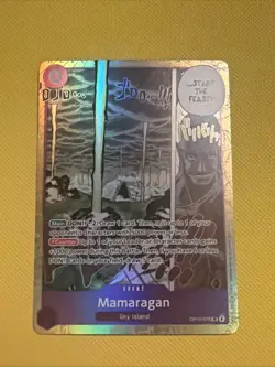 OP15-078 Mamaragan SR Adventure on Kami’s Island One Piece TCG English Card - Image 1