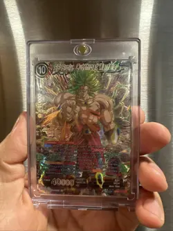 Dragon Ball Super Card collectible card featuring SS Broly, Cutthroat Warfare - Image 2