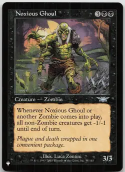 Noxious Ghoul The List Reprints 77/145 NM U - Image 1