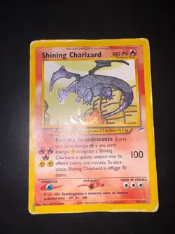 Carta Pokemon Shining Charizard 107/105 - Neo Destiny ITA - Image 1