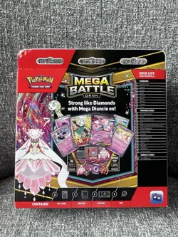 Pokemon TCG Mega Diancie ex Mega Battle Deck Box SEALED - Image 2