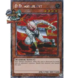 Yugioh! 1x D.D. Assailant RA03-EN141 Platinum Secret Rare 1st Ed NM - Image 1