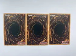 3X Yu-Gi-Oh! Raigeki Break BLGG-EN0131 Ultra Rare Mint 1st Edition Playset - Image 2