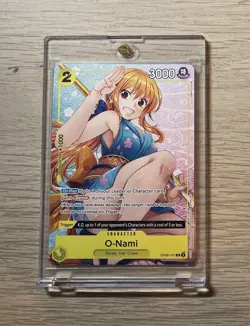 O-Nami (Welcome Pack Vol. 2) OP06-101 One Piece TCG Promo Card NM- - Image 1