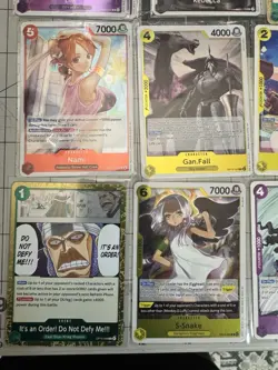 One Piece CCG English Bulk INCLUDES MAMARAGAN SR, Nami, S Snake, and many more - Image 4