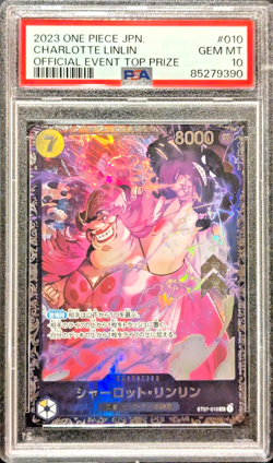 PSA 10 Charlotte Linlin #10 Flagship Official Event TOP Prize 2023 One Piece JP - Image 1