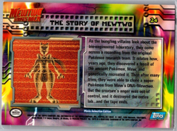1998 Topps Pokemon The First Movie Trading Card - #24 The Story of Mewtwo - Image 2