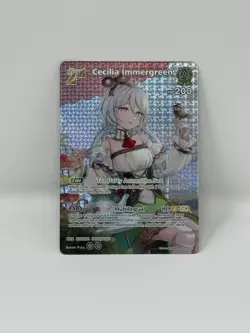 Cecilia Immergreen (SR) hololive OFFICIAL CARD GAME - Curious Universe - Image 2