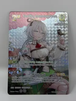 Cecilia Immergreen (SR) hololive OFFICIAL CARD GAME - Curious Universe - Image 3