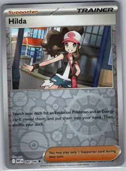 Hilda 084/086 Reverse Holo SV: White Flare - Pokemon Card - NM - Image 1
