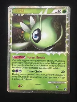 Pokemon TCG Celebi Prime Triumphant Holo Card 92/102 Prime Rare - Image 1