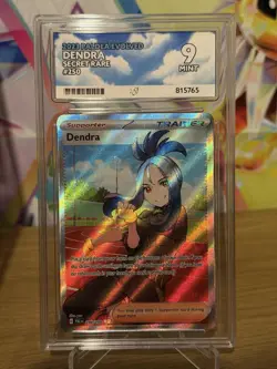 Pokemon TCG Dendra Scarlet & Violet Paldea Evolved 250/193 ACE 9 - Image 1