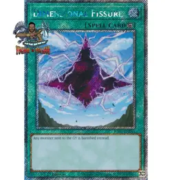 Yugioh 1x Dimensional Fissure RA03-EN163 Platinum Secret Rare 1st Ed NM - Image 1