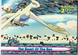 The Beast of the Sea #66 - (2000) Topps Pokemon The Movie Trading Card - Image 1