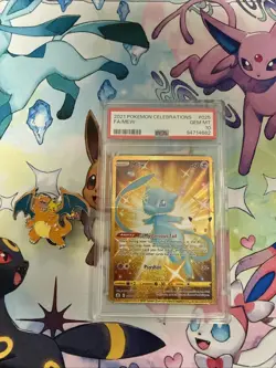 1 X POKEMON Celebrations Mew 025/025 Holo - Gold Secret Rare - PSA 10!! - Image 1