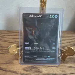 Pokemon Zekrom EX Black Bolt 172/086 BWR English LP, *Read *watch video* - Image 1
