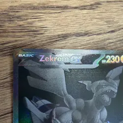 Pokemon Zekrom EX Black Bolt 172/086 BWR English LP, *Read *watch video* - Image 3