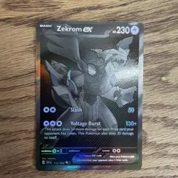 Pokemon Zekrom EX Black Bolt 172/086 BWR English LP, *Read *watch video* - Image 5
