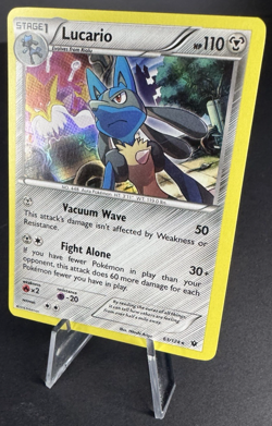 Lucario 63/124 Holo Rare - XY Fates Collide - Pokemon TCG - NM - Image 3